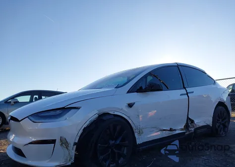 2023 Tesla Model X Dual Motor All-Wheel Drive/Standard Range from USA, damaged, VIN 7SAXCDE58PF404082